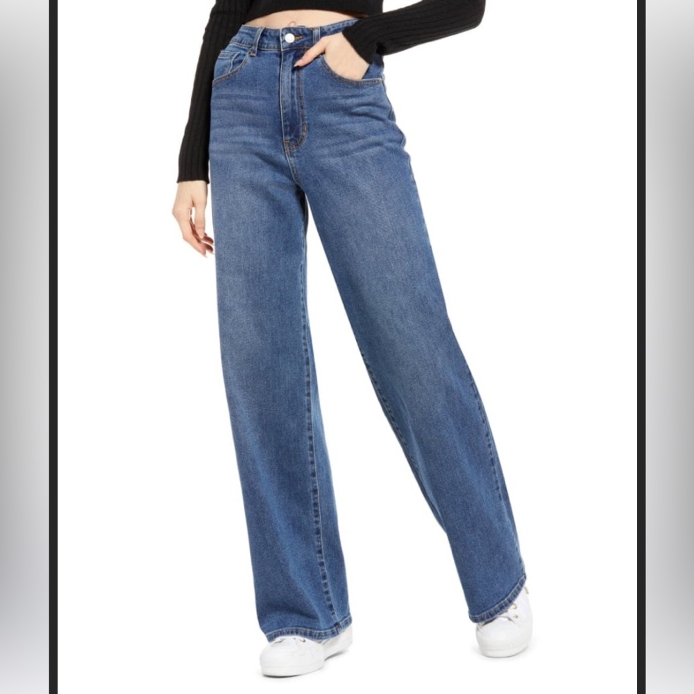 BP. Wide Leg Jeans- Size 25